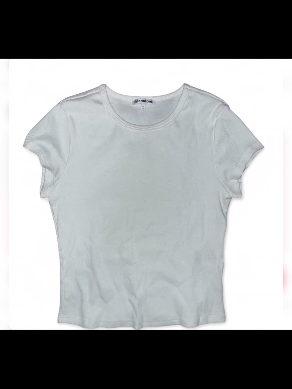 Reformation White Tee